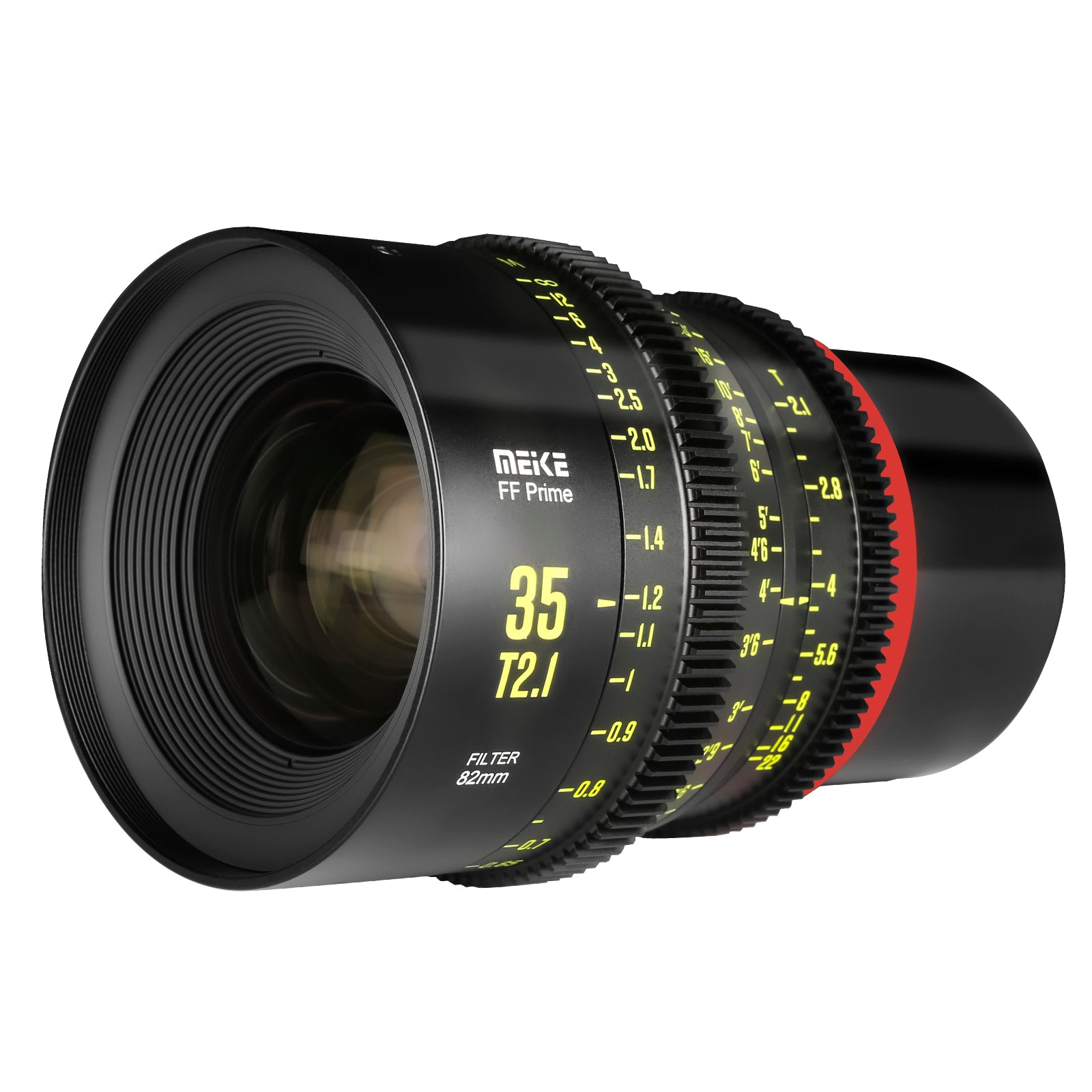Meike 35mm T2.1 Full Frame Cine Lens for Canon RF Mount - Professional Cinema Prime Lens for Filmmaking, Videography & Photography - Perfect for Short Films, Documentaries & Portrait Shots