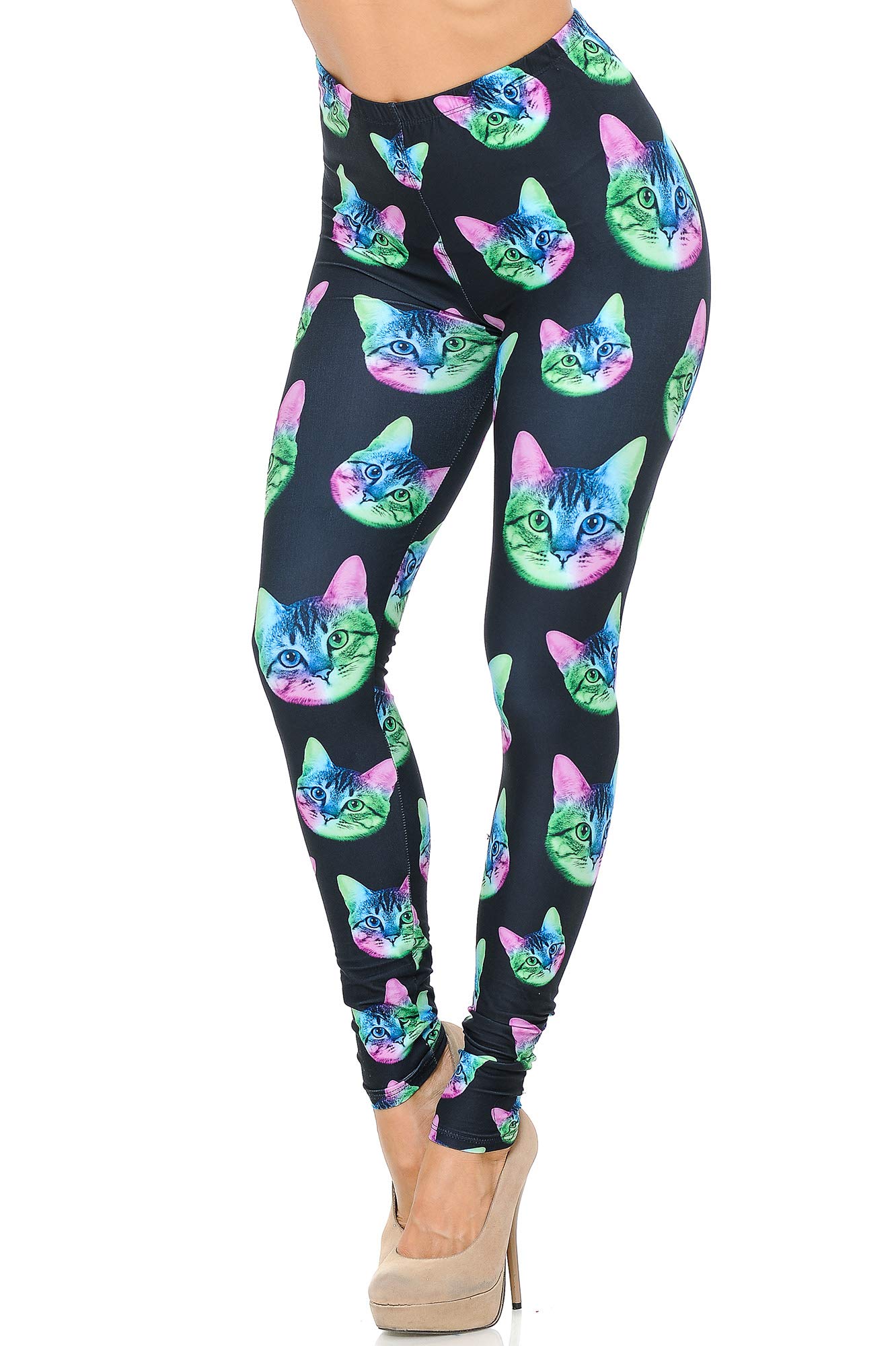 Premium Creamy Soft Leggings for Women - High Waisted Yoga Pants with Pockets - Comfortable Workout & Lounge Leggings - USA Fashion Brand - Perfect for Yoga, Running, Gym & Everyday Wear