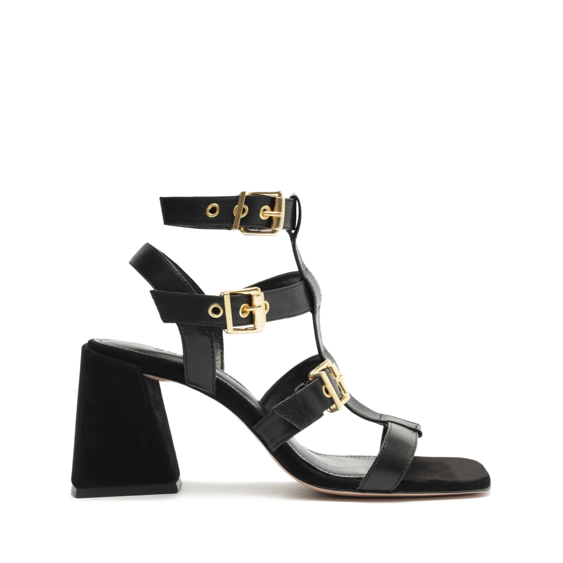 Yala Block Leather Sandal - Women's Comfortable Slide Sandals for Summer | Casual Outdoor & Beach Wear | Perfect for Walking, Travel & Vacation