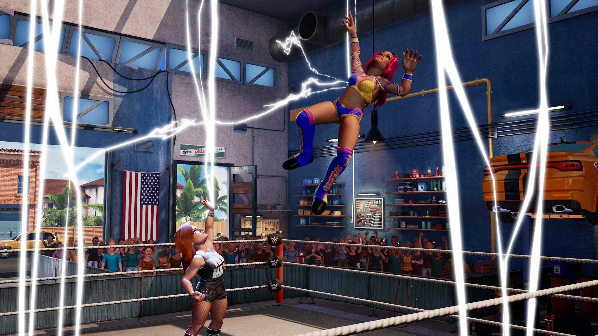 WWE Battleground (PS4) - WWE Wrestling Video Game for PlayStation 4 - Action-Packed Fighting Game for WWE Fans - Perfect for Gaming Parties & Sports Entertainment Enthusiasts