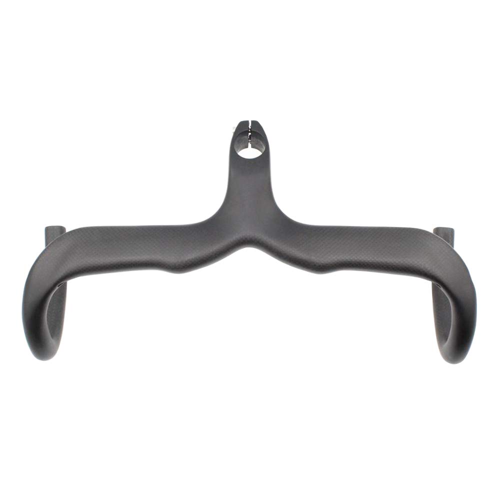 Premium Carbon Fiber Aero Drop Bars for Road Bikes - 3K Matte Finish 420x100mm - Lightweight & Durable for Racing & Performance Cycling