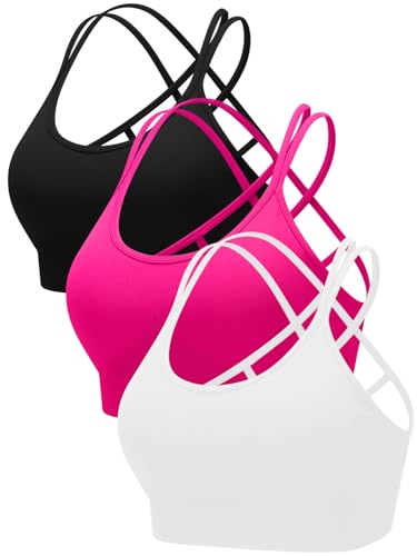 3pack Black/Pink/White