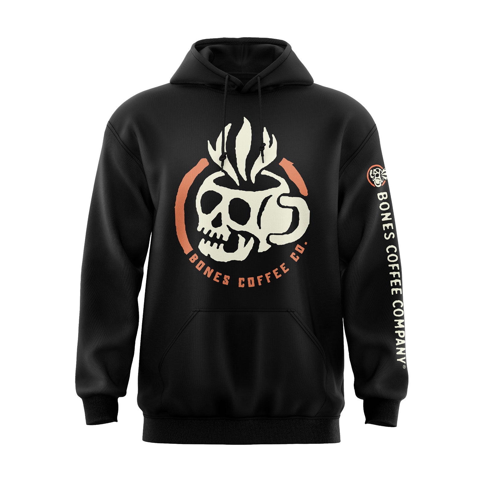 Skull Print Pullover Hoodie for Men & Women - Gothic Streetwear Fashion for Casual Wear & Halloween Costumes