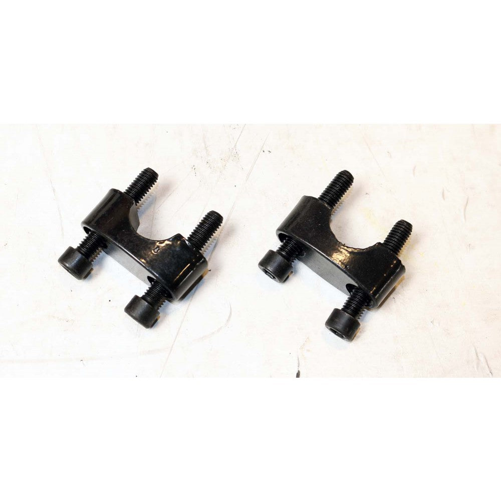 Mini Blazer Handle Bar Clamp Set - Universal Motorcycle Handlebar Mount for GPS, Phone & Accessories - Perfect for Adventure Riding & Urban Commuting