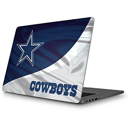 Officially Licensed NFL Dallas Cowboys Laptop Skin Decal for MacBook Pro 15 (2012-2015 Retina Display) | Protective Vinyl Sticker Cover | Perfect for Football Fans, Office & School Use