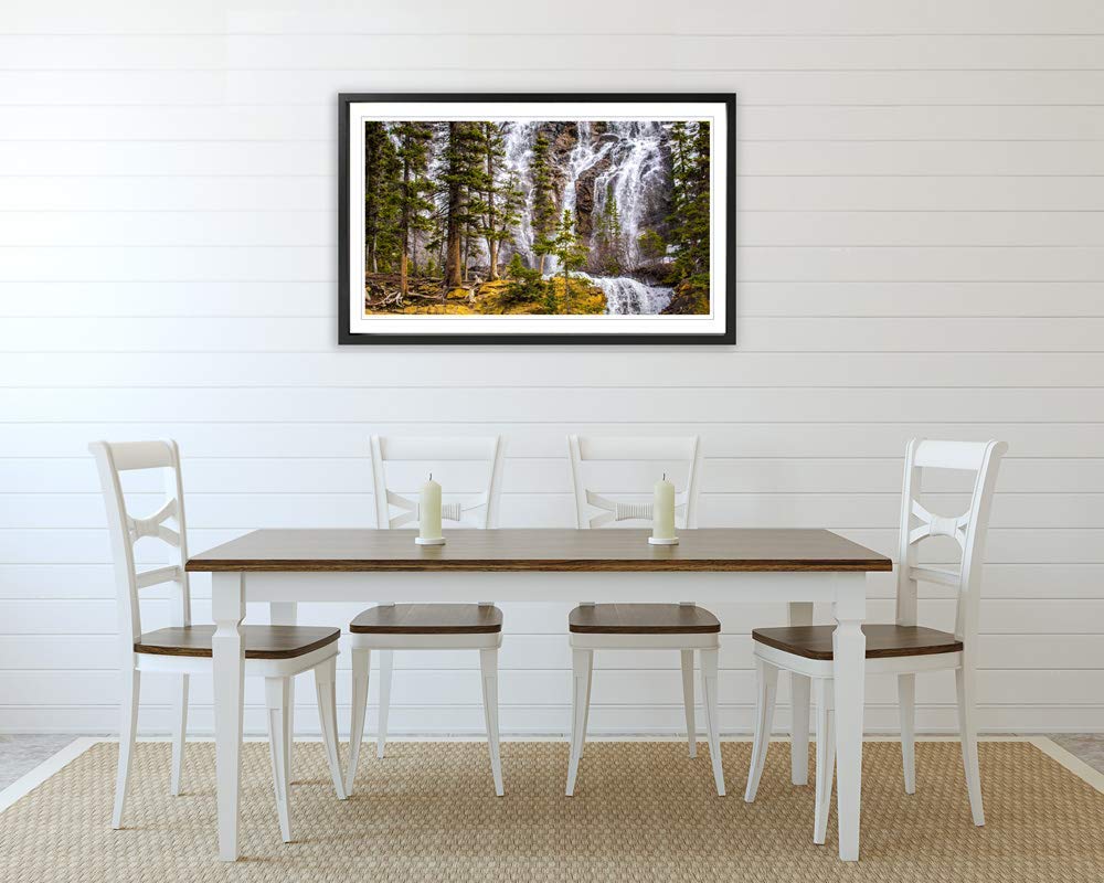 Canadian Wilderness Framed Photography Print - Original Jasper Park Wall Art for Home & Office Decor | Nature Landscape Artwork