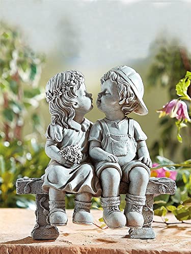 Grey First Kiss Statue