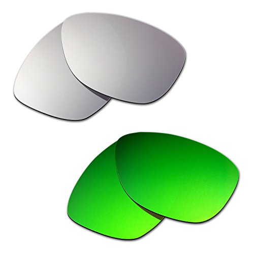 Titanium/Emerald Green