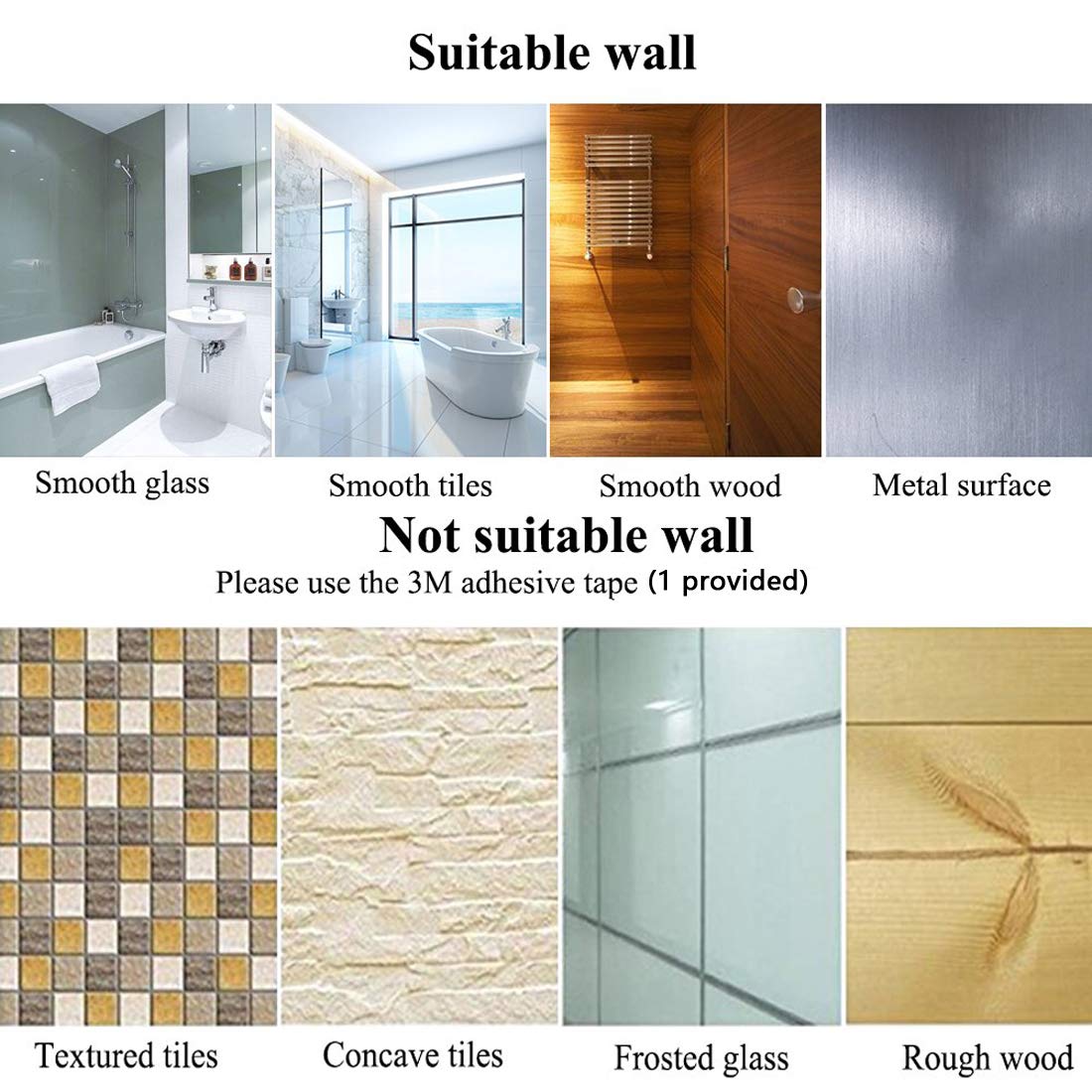 JiePai Suction Cup Soap Dish - Elegant Wall Mounted Soap Holder for Bathroom & Kitchen | Rustproof, Space-Saving Design for Showers, Sinks & Countertops