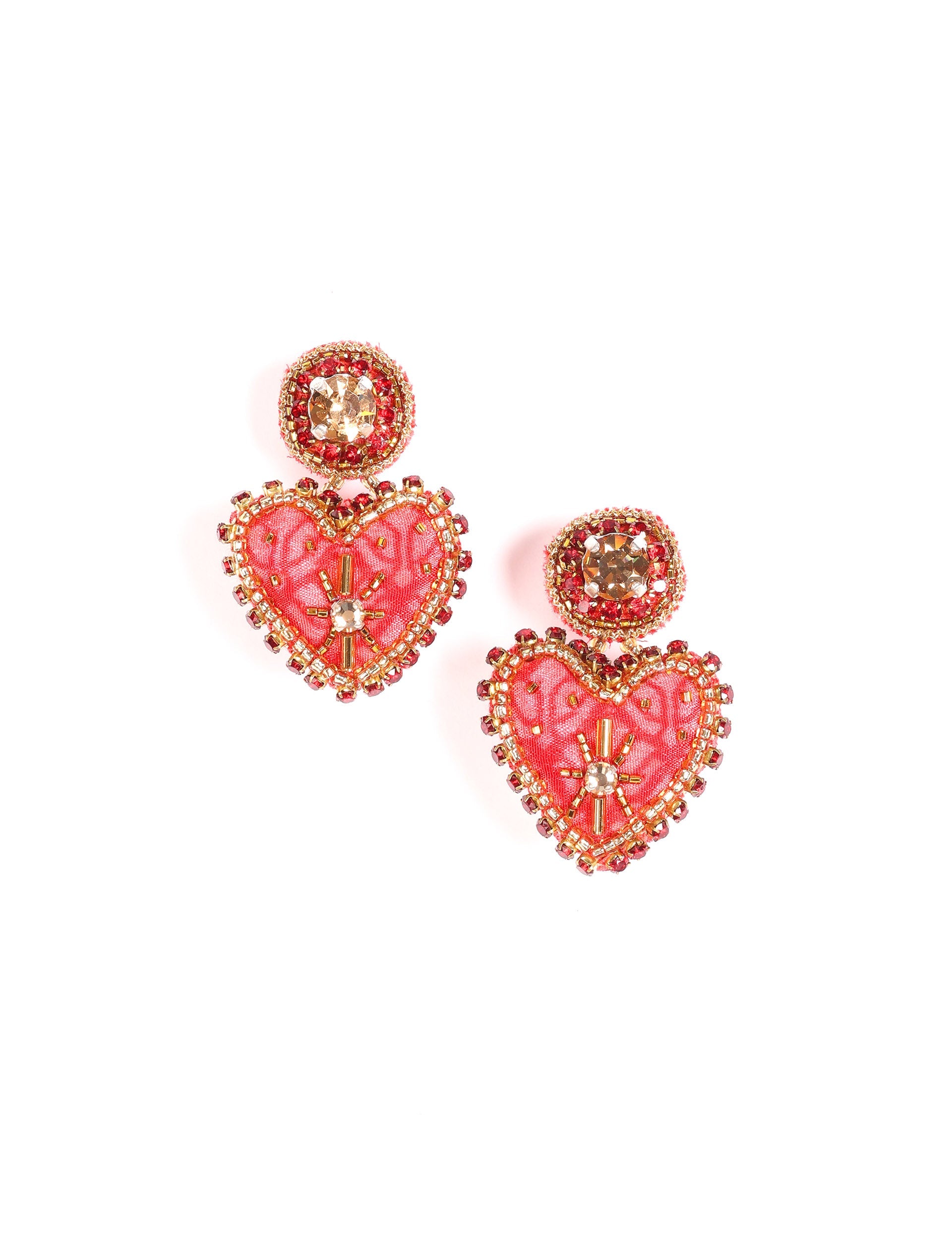 Heart Drop Earrings for Women - Elegant Dangle Earrings for Valentine's Day, Date Night & Special Occasions | Hypoallergenic Fashion Jewelry Gift
