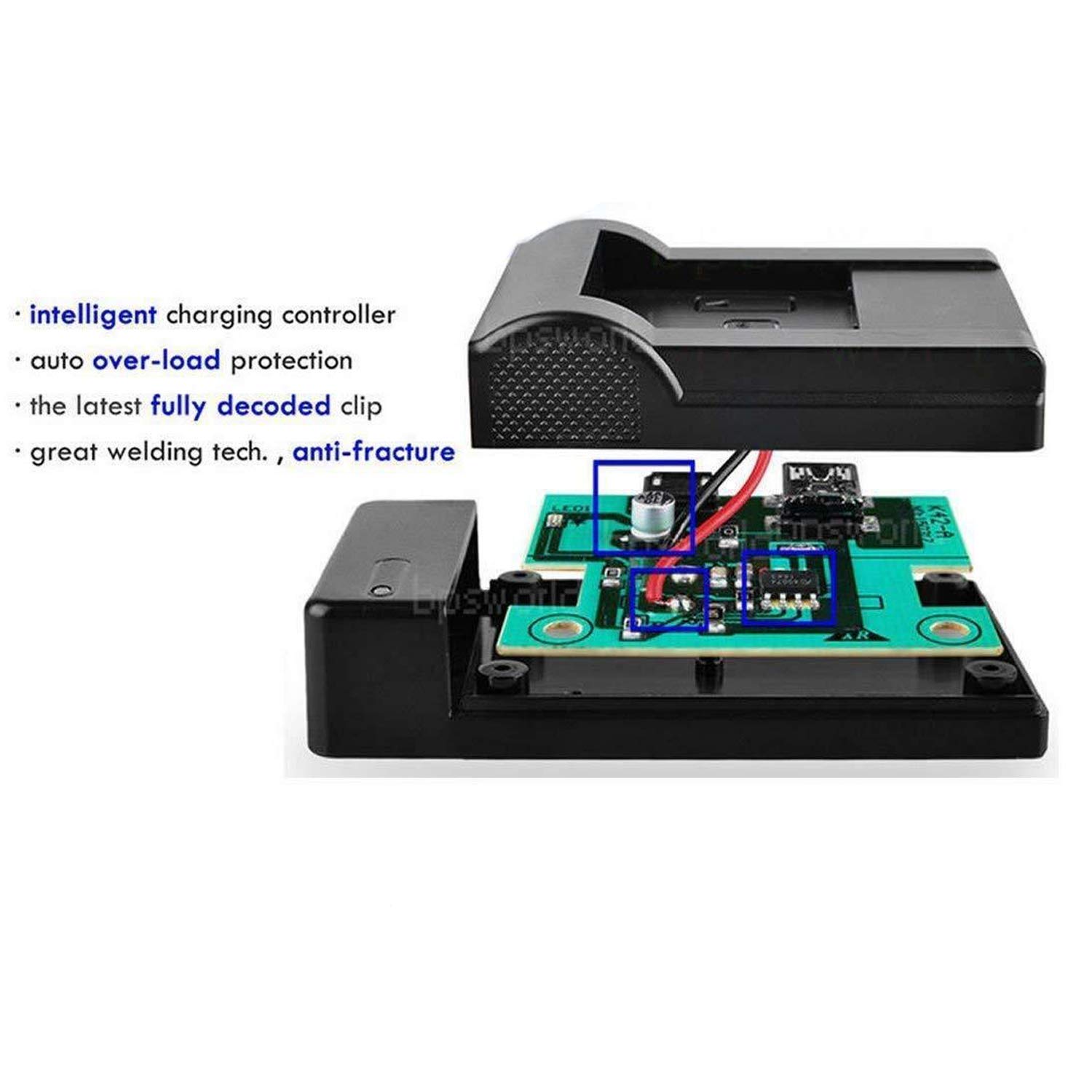 Original Samsung SC-L810/SCL810/SC-L860/SCL860/SC-L870/SCL870 Digital Camcorder USB Battery Charger - 4.2V/8.4V DC Power Adapter for Travel & Home Video Recording