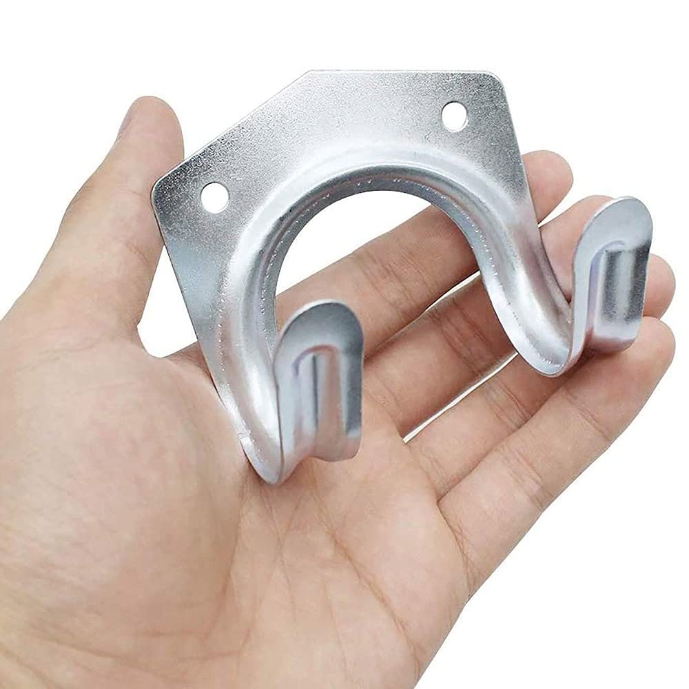15 Pcs Heavy Duty Hooks for Garden Tool Storage - Wall Mounted Shed Hooks for Organizing Warehouse, Garage & Garden Sheds - Perfect for Hanging Shovels, Rakes & Outdoor Equipment