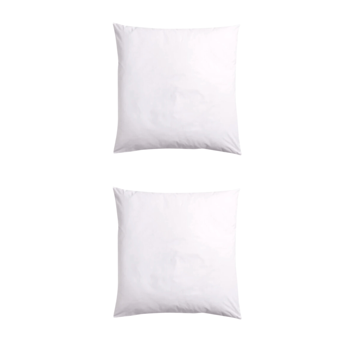 Premium 2-Pack Feather Cushion Inserts - Soft & Fluffy Pillow Filling for Sofas, Beds, and Home Decor - Perfect for Living Room, Bedroom, and Cozy Reading Nooks
