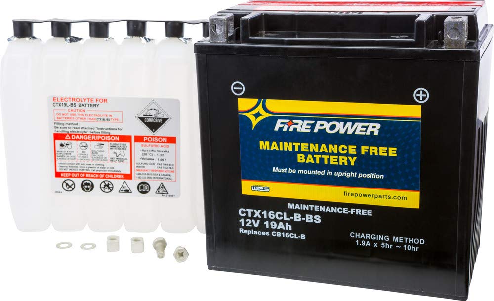 Fire Power Maintenance Free Battery for Sea-Doo SPX 720 (1996 Model) - Perfect for Jet Ski Watercraft & Marine Applications