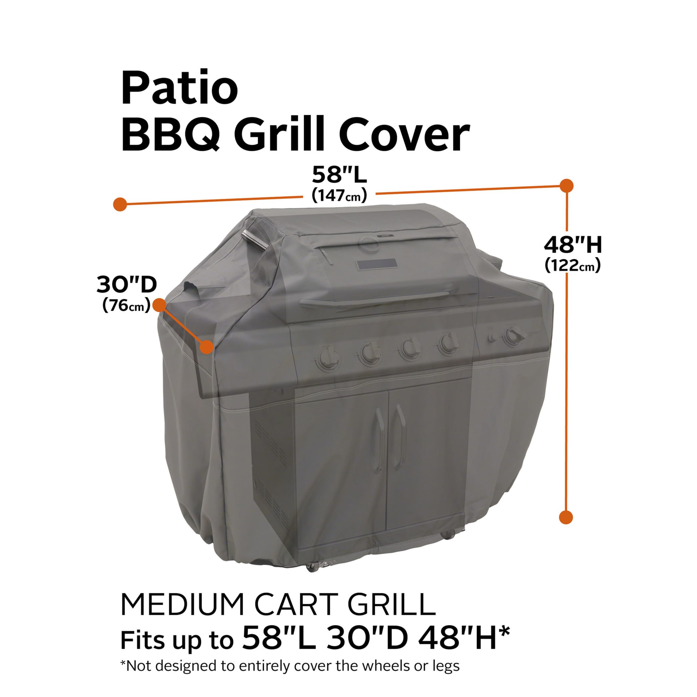 Water-Resistant Ravenna Grill Cover for Weber Genesis - Taupe BBQ Grill Cover | Durable Outdoor Grill Protection for Weber Genesis Series | Perfect for Backyard BBQs, Patio, and Outdoor Cooking