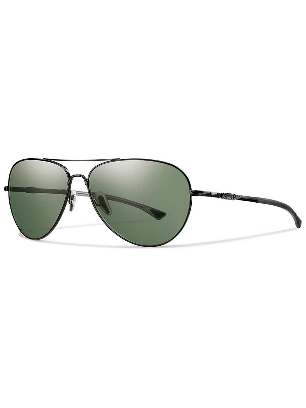 Smith AUDIBLE/N 0003 Matte Black/Pz Graygreen Polarized Sunglasses - UV Protection, Lightweight & Stylish for Outdoor Sports, Driving & Beach Activities