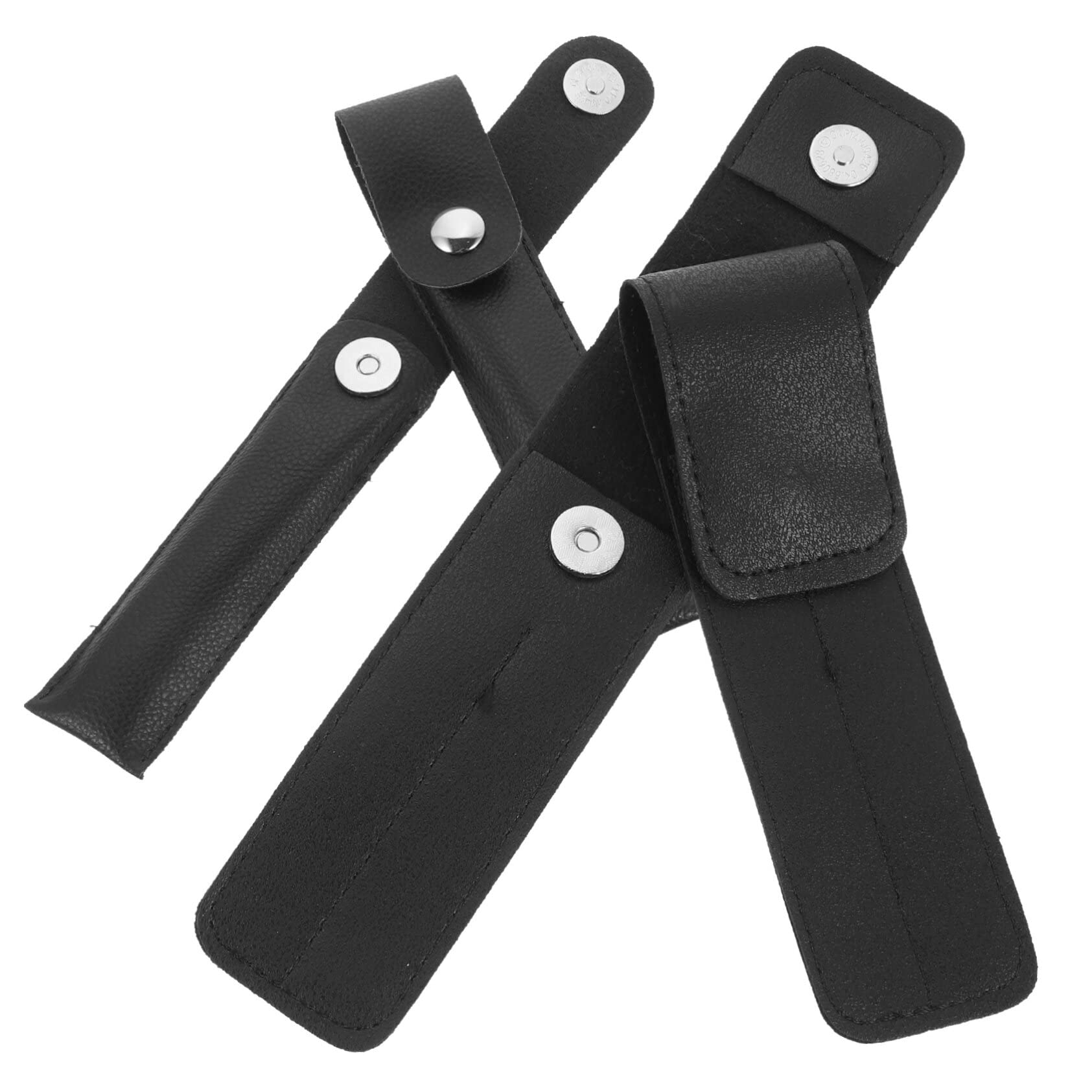 FOMIYES 4pcs Eyelash Extension Tweezers Storage Bag - Black Makeup Organizer Box Case for Tweezers, Eyelash Containers & Makeup Tools | Perfect for Lash Artists, Salon Professionals & Home Makeup Organization