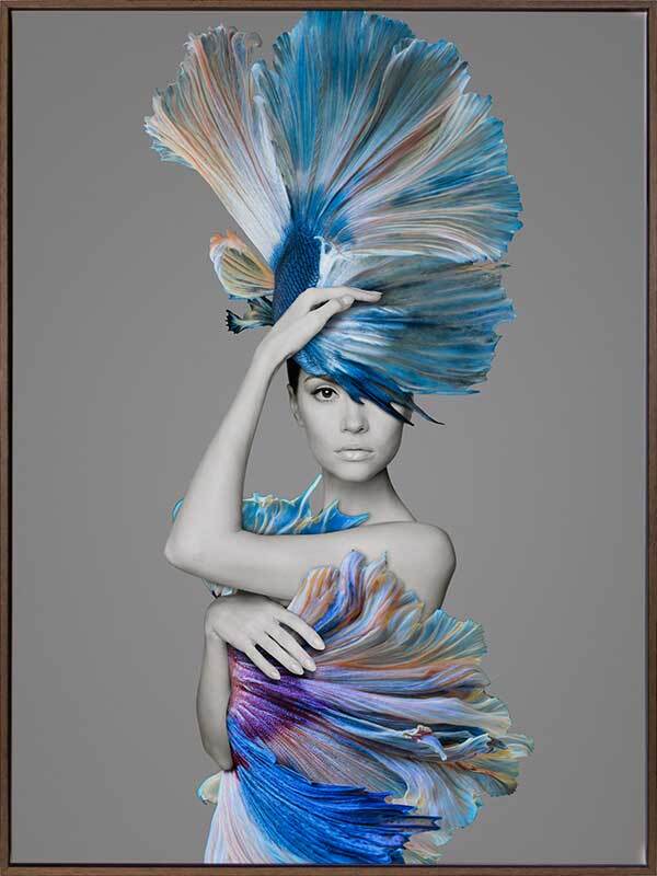 Delphine Canvas Art Print - High-Quality Wall Decor for Living Room, Bedroom & Office | Perfect Gift for Home & Interior Design