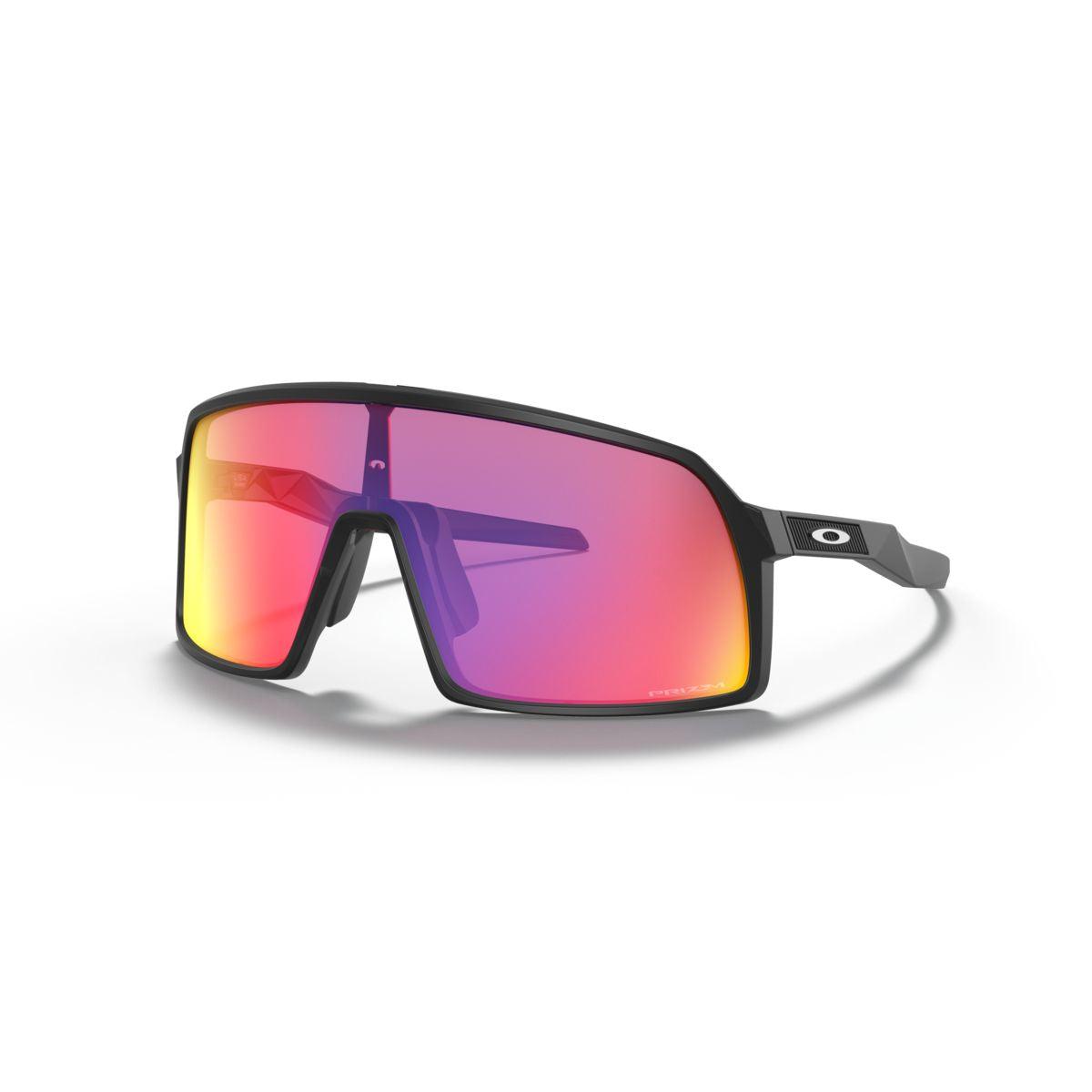 Oakley Sutro S Sunglasses Matte Black with Prizm Road Lens - Sports & Cycling Eyewear for Outdoor Activities