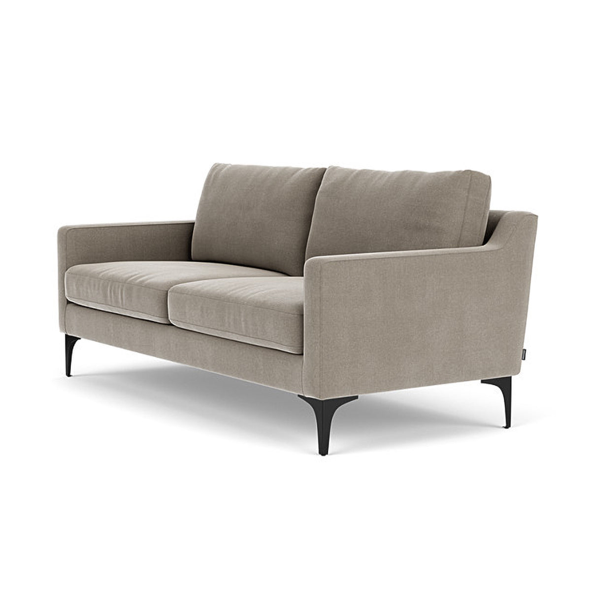 Astha Fabric 2-Seater Sofa - Comfortable Modern Loveseat for Living Room, Apartment & Small Spaces | Durable Upholstered Couch for Relaxing & Entertaining