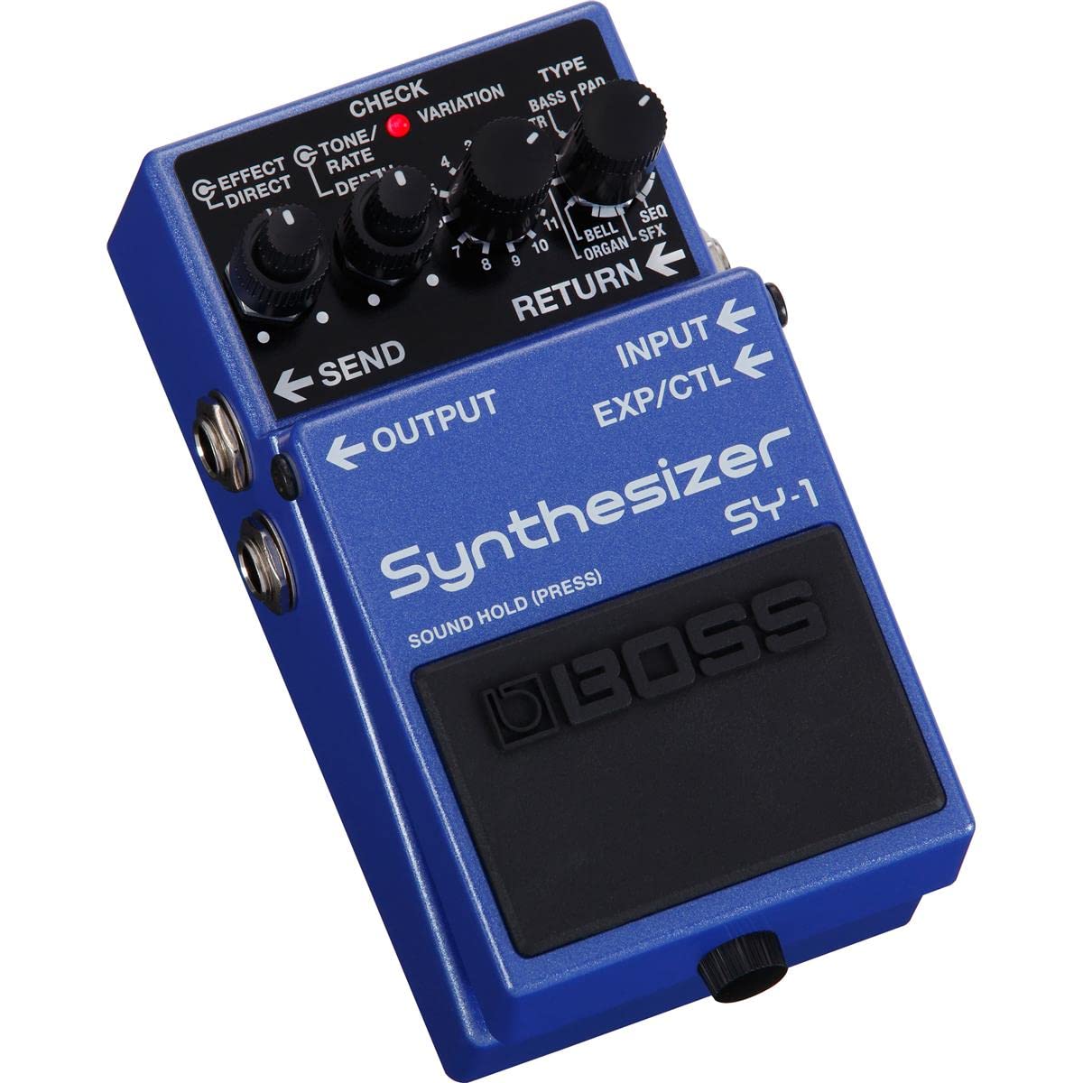 Boss SY-1 Guitar Synthesizer Pedal - Analog Synthesizer Effects Pedal for Electric Guitar - Perfect for Live Performances & Studio Recording