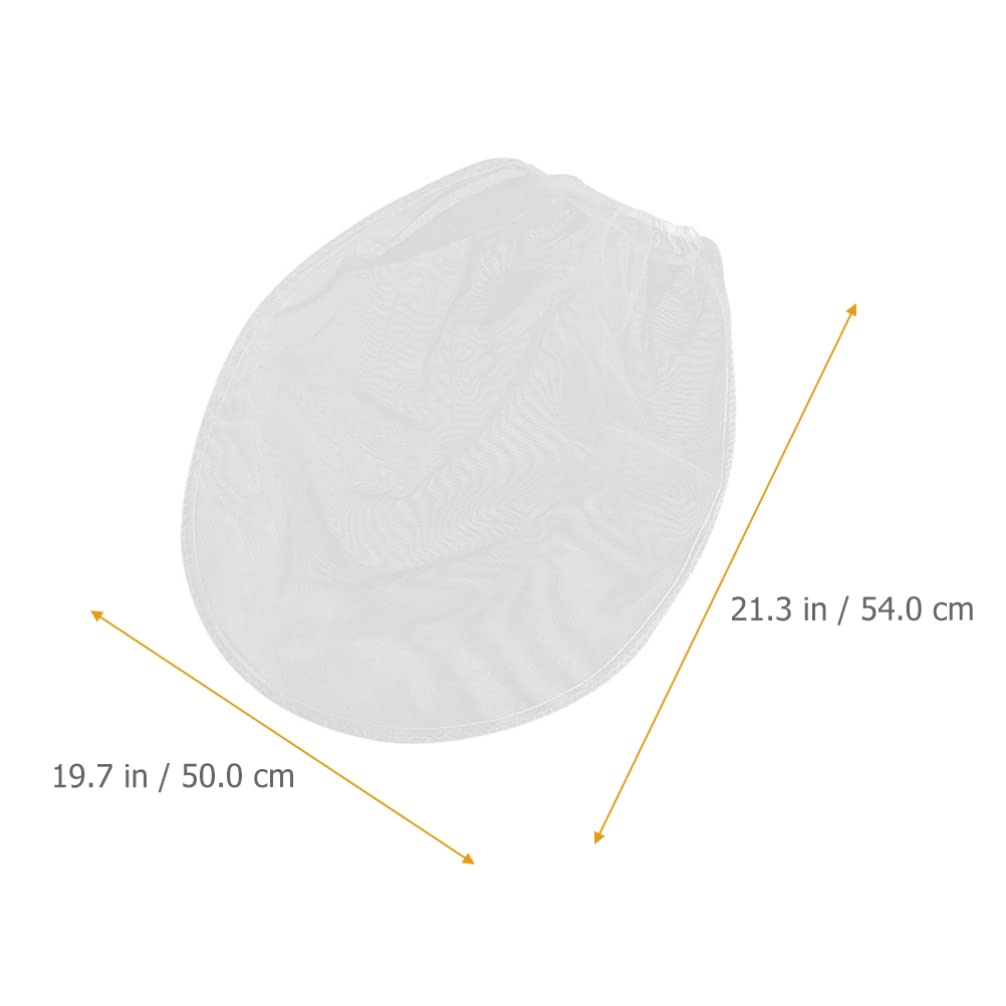 iplusmile 8 Pack Paint Filter Bags - 5 Gallon Elastic Opening Mesh Strainer Bags for Oil Paint & Latex - Perfect for DIY Painting Projects, Home Renovation, and Professional Painting Jobs
