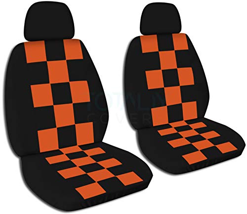 Black and Orange Checkers