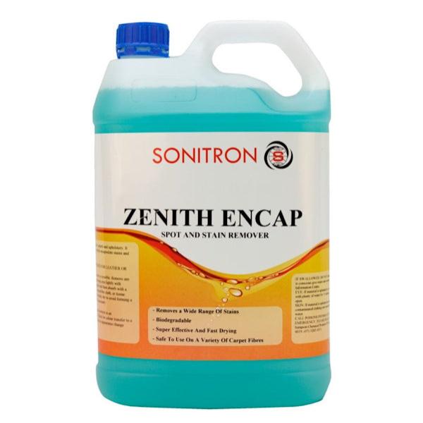Sonitron Zenith Encap Spot and Stain Remover 5L - Professional Carpet Cleaner for Tough Stains - Perfect for Home, Office, and Commercial Use