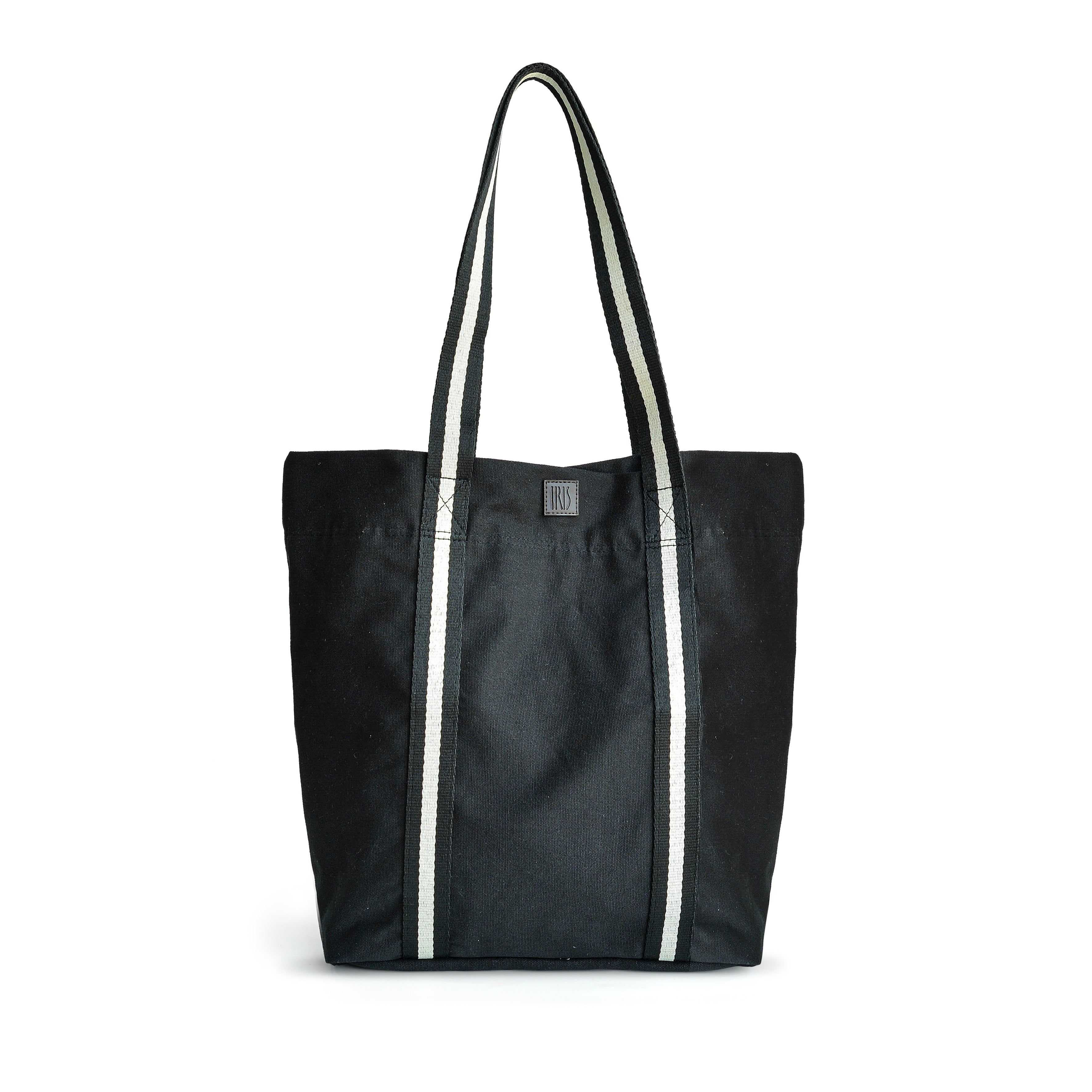 Stylish Black Daily Tote Bag for Women - Lightweight & Spacious Handbag for Work, Shopping & Travel
