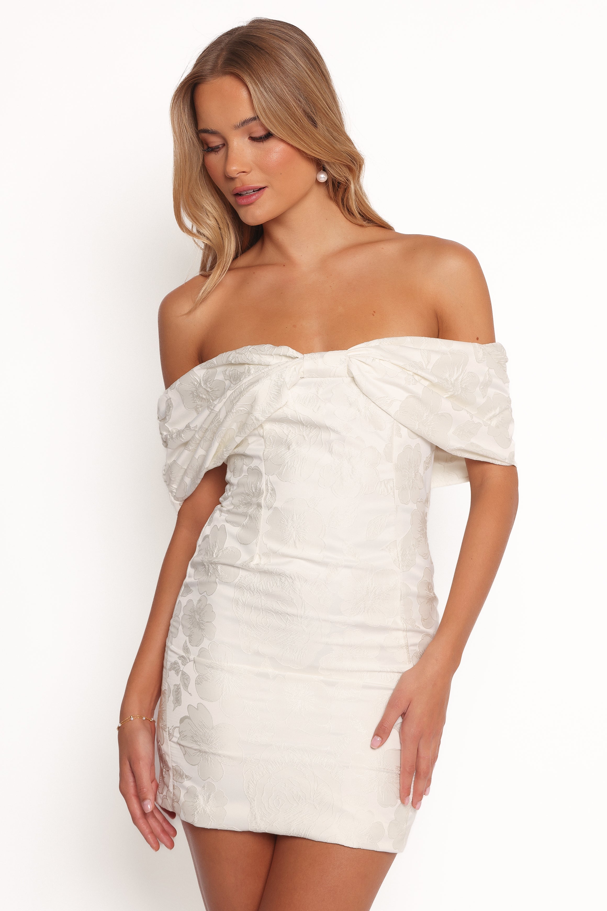 Kaeli Mini Dress for Women - Elegant White Summer Party Dress | Perfect for Weddings, Dates & Night Out