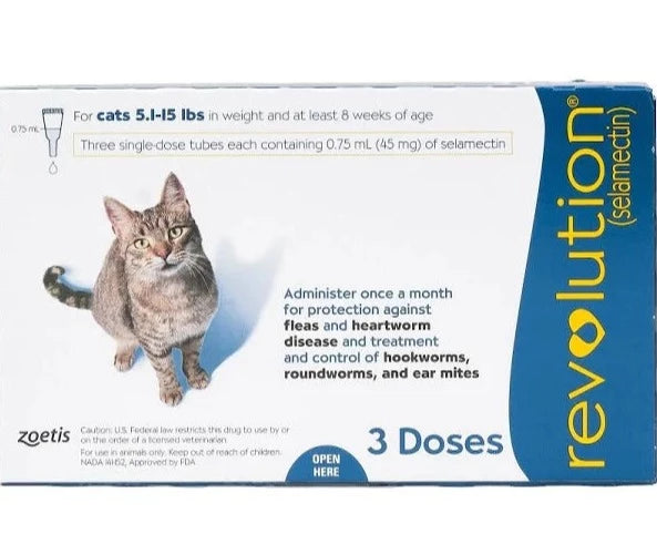 Revolution Cat Blue 2.6 Dry Cat Food - 7.5 KG (16.5 LB) Box - Premium Nutrition for Adult Cats - Perfect for Daily Feeding & Weight Management