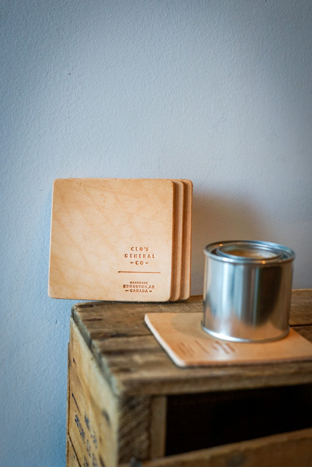 Premium Square Leather Coasters Set - Waterproof & Heat Resistant - Elegant Home & Office Bar Accessories - Perfect for Dining Tables, Coffee Tables, and Party Decor