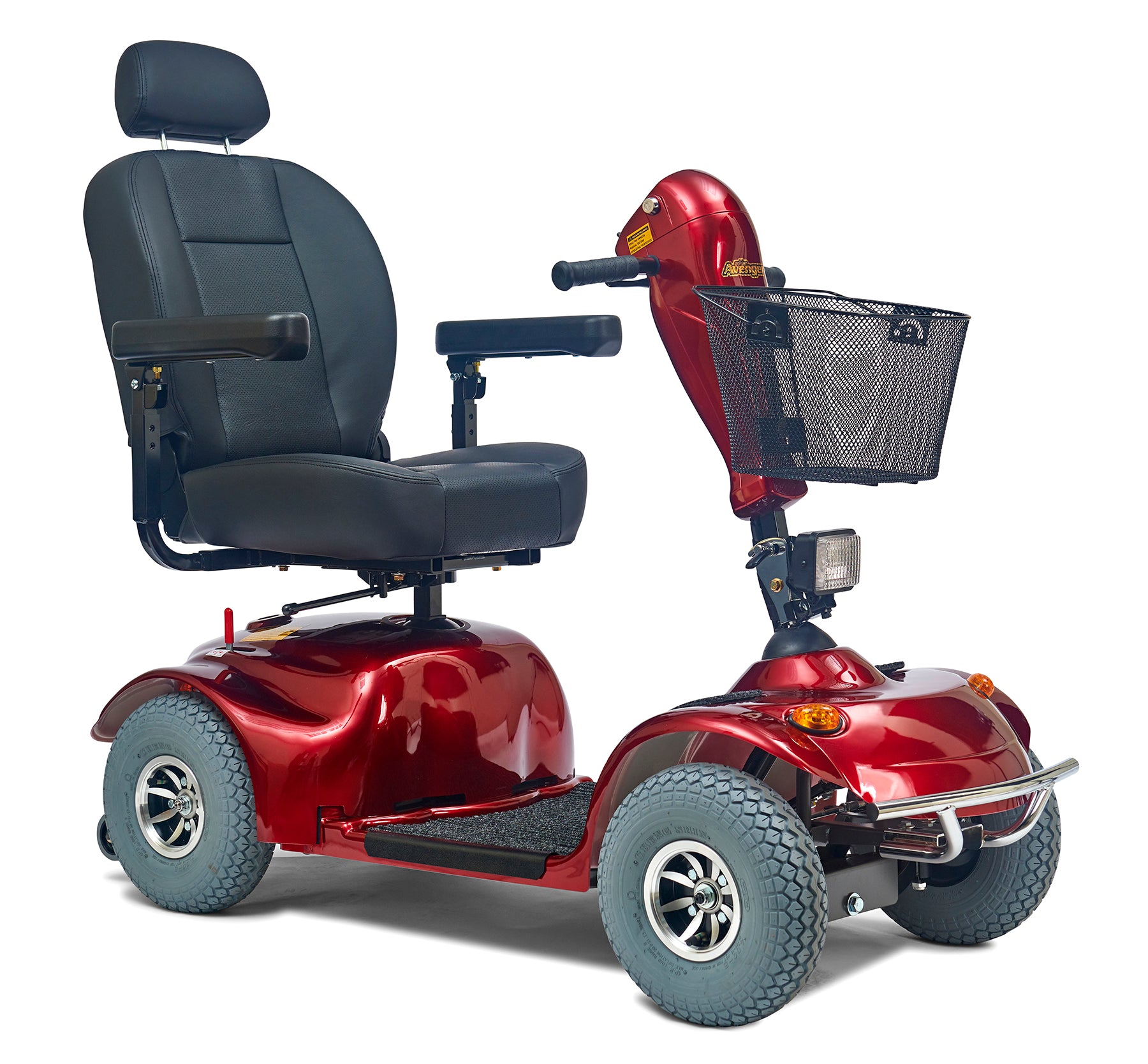 Golden Avenger 4 Wheel Mobility Scooter for Adults - Lightweight Electric Scooter with Comfortable Seat & Long Battery Life - Perfect for Shopping, Travel & Outdoor Activities
