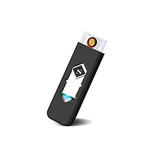 Rechargeable USB Flameless Lighter - Windproof Arc Lighter for Camping & BBQ