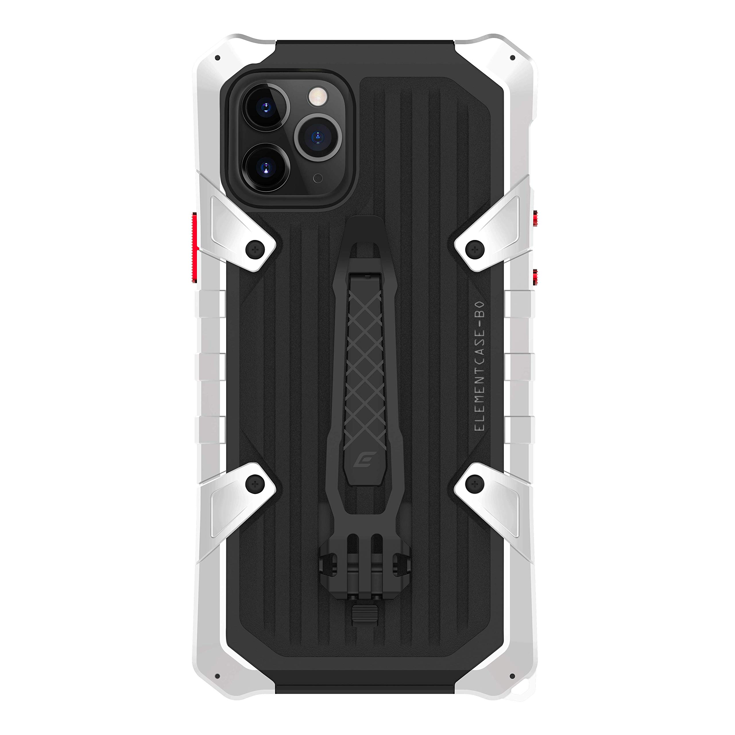 Element Case Black Ops Elite 2019 Protective Case for iPhone 11 Pro Max - Silver (EMT-322-224FX-02) | Military-Grade Shockproof Cover | Perfect for Outdoor Adventures & Daily Use