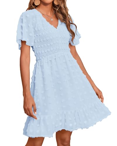 Swiss Dot Light Blue