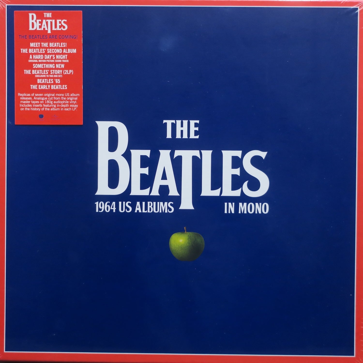 The Beatles '1964 US Albums (In Mono)' 8x 180g Vinyl LP Box Set - Limited Edition Collectible Records for Audiophiles & Music Lovers - Perfect for Home Listening, Gifts & Vinyl Collections