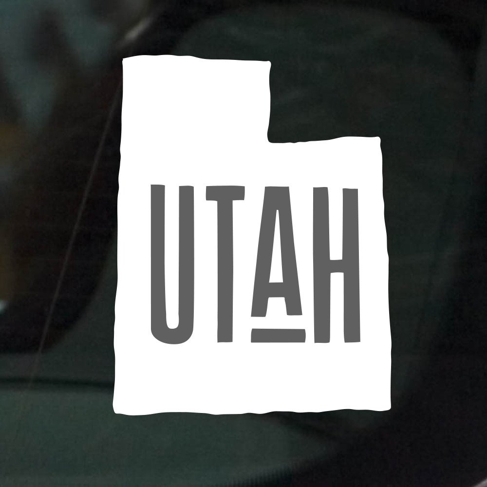 Premium USA Car Decals for Utah - Durable Vinyl Stickers for Cars, Trucks & Windows - Perfect for State Pride, Gifts & Personalization