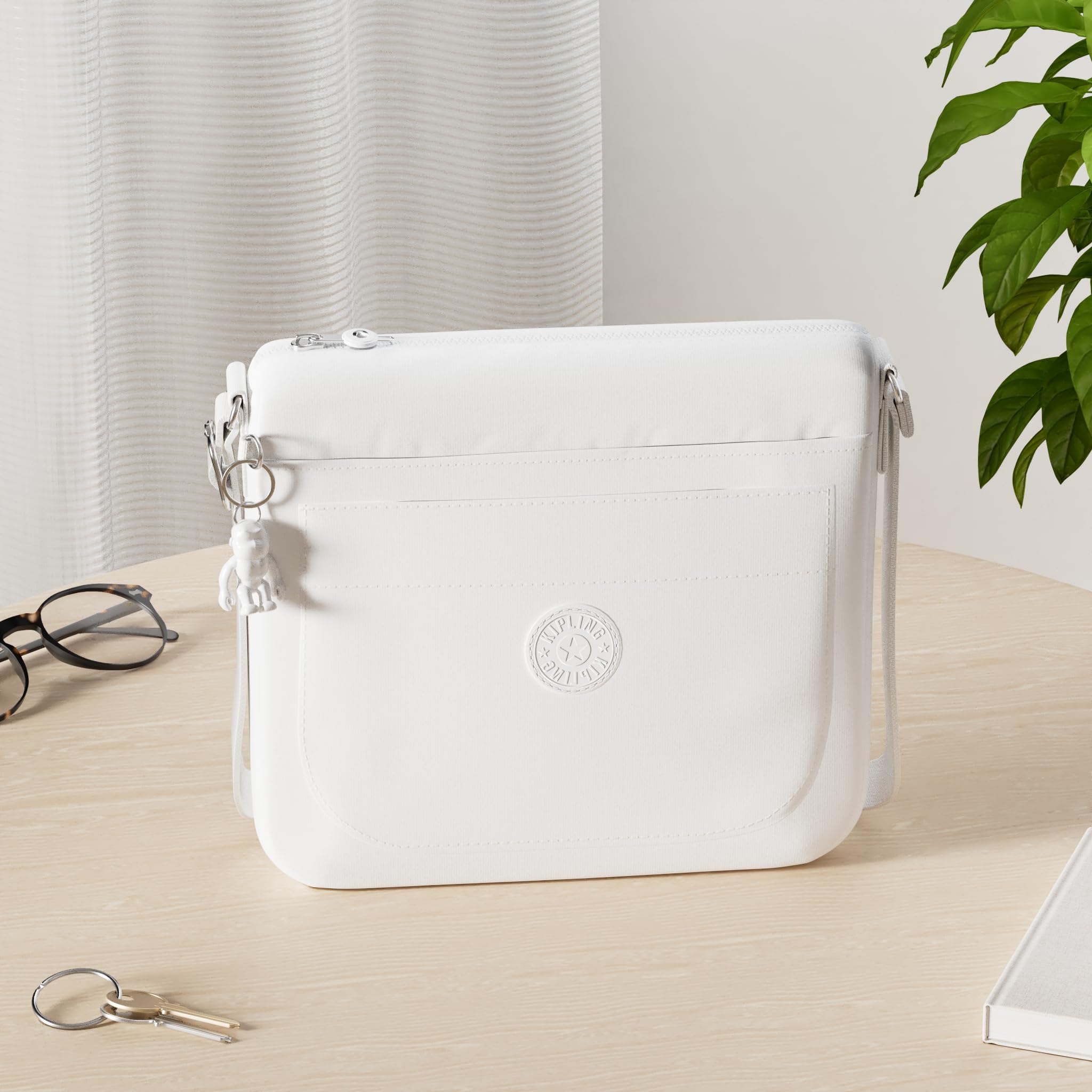 Kipling Women's Sebastian Crossbody Bag - Super Lightweight & Durable Messenger Shoulder Purse for Work, Travel & Everyday Use