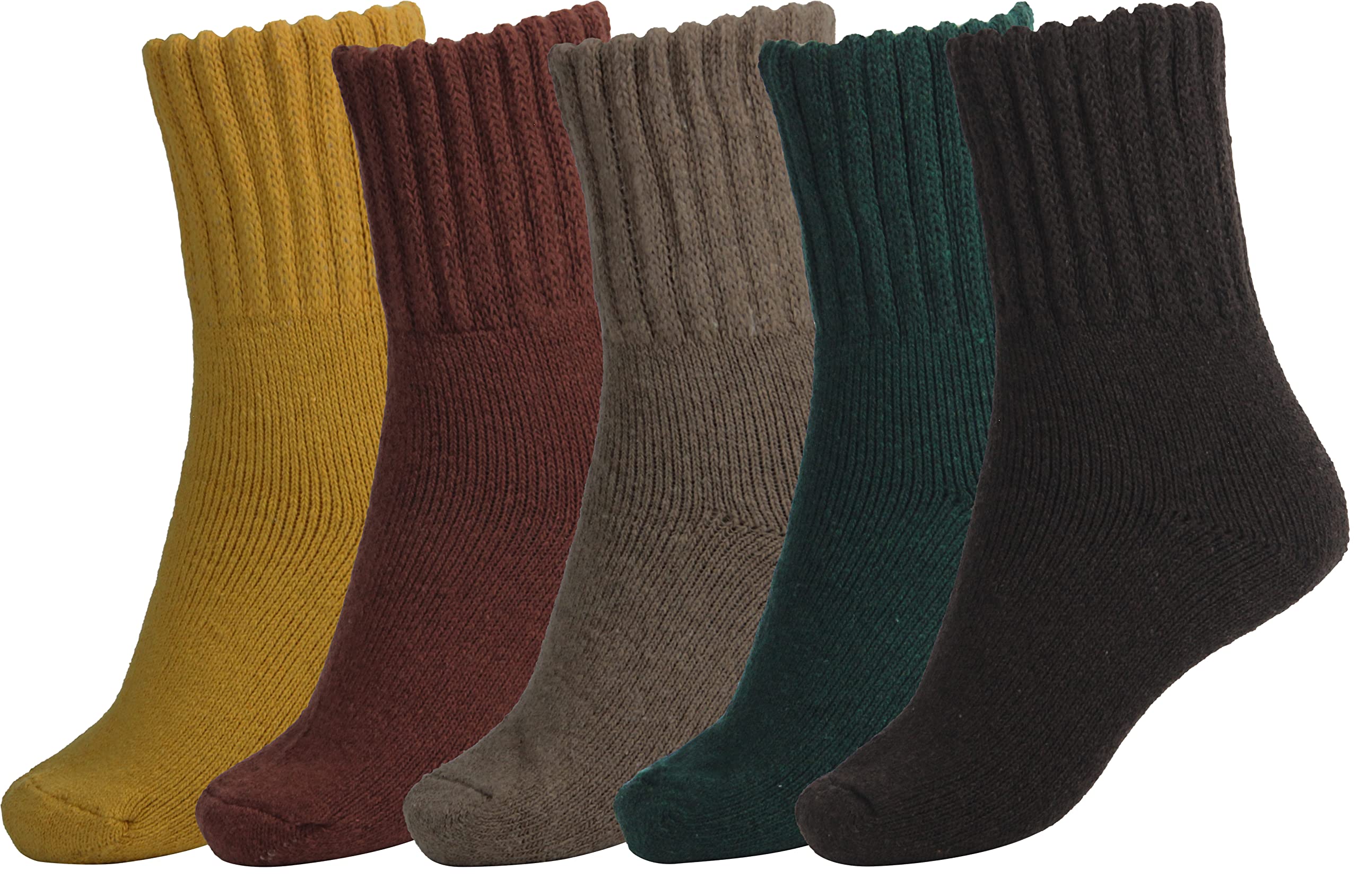 BomKinta Women's Winter Boot Socks - Thick Warm Solid Crew Socks for Cold Weather, Cozy Thermal Socks for Boots & Shoes - Perfect Christmas Gift for Her (Ideal for Snow Days, Hiking & Outdoor Activities)