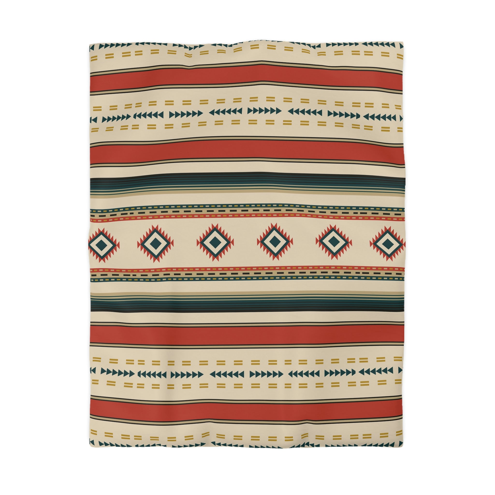 Sunrise Canyon Microfiber Duvet Cover Set - Queen & Twin Size, Soft Southwestern Farmhouse Bedding Decor for Comforters - Perfect for Guest Rooms, Master Bedrooms & Cozy Home Styling