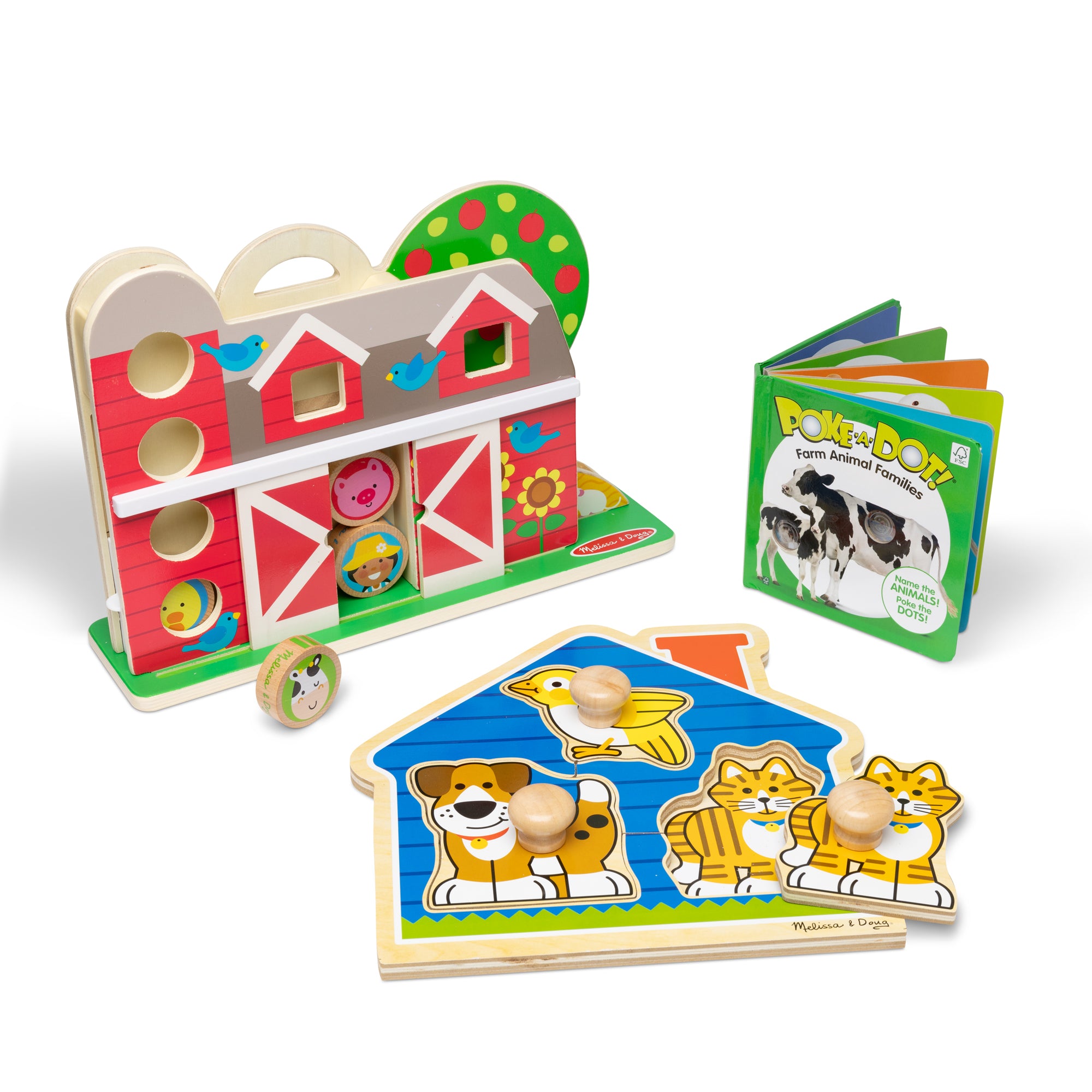 Best Farm & Pets Gift Bundle for Toddlers - Educational Animal Toys for Kids - Perfect for Playtime, Learning & Birthday Gifts