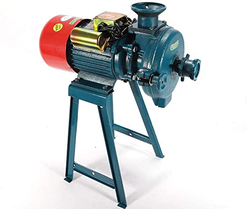220V Electric Grain Grinder Mill Machine for Coffee, Corn, Rice & Flour - Commercial & Home Use for Baking, Brewing & Food Preparation