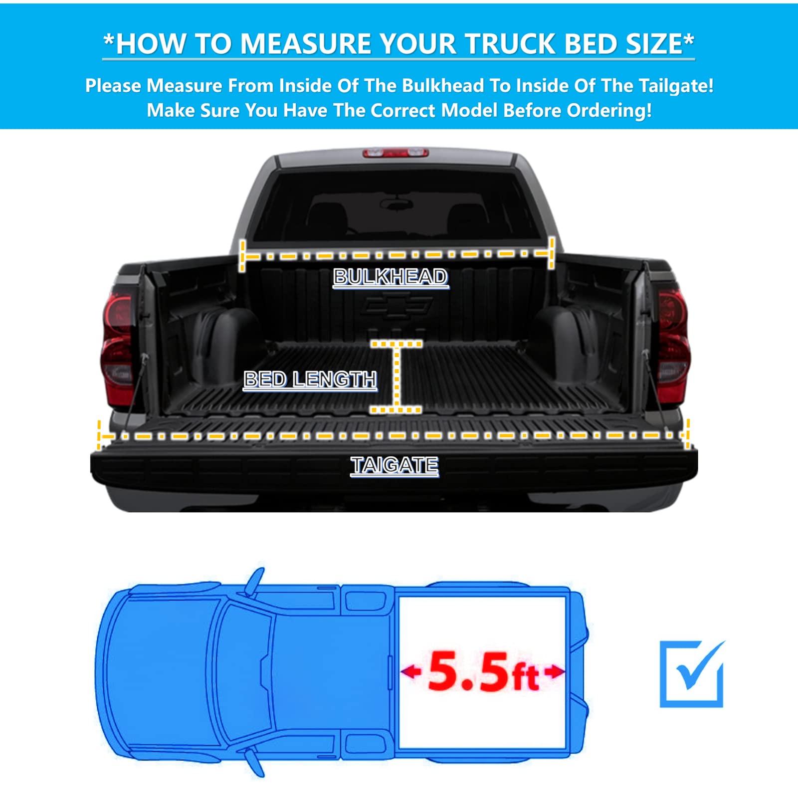 Mamoru Soft Roll Up Vinyl Tonneau Cover for 2004-2014 Ford F-150 5.5ft Bed | Waterproof Truck Bed Cover | Fleetside Design | Perfect for Camping, Hauling & Outdoor Adventures