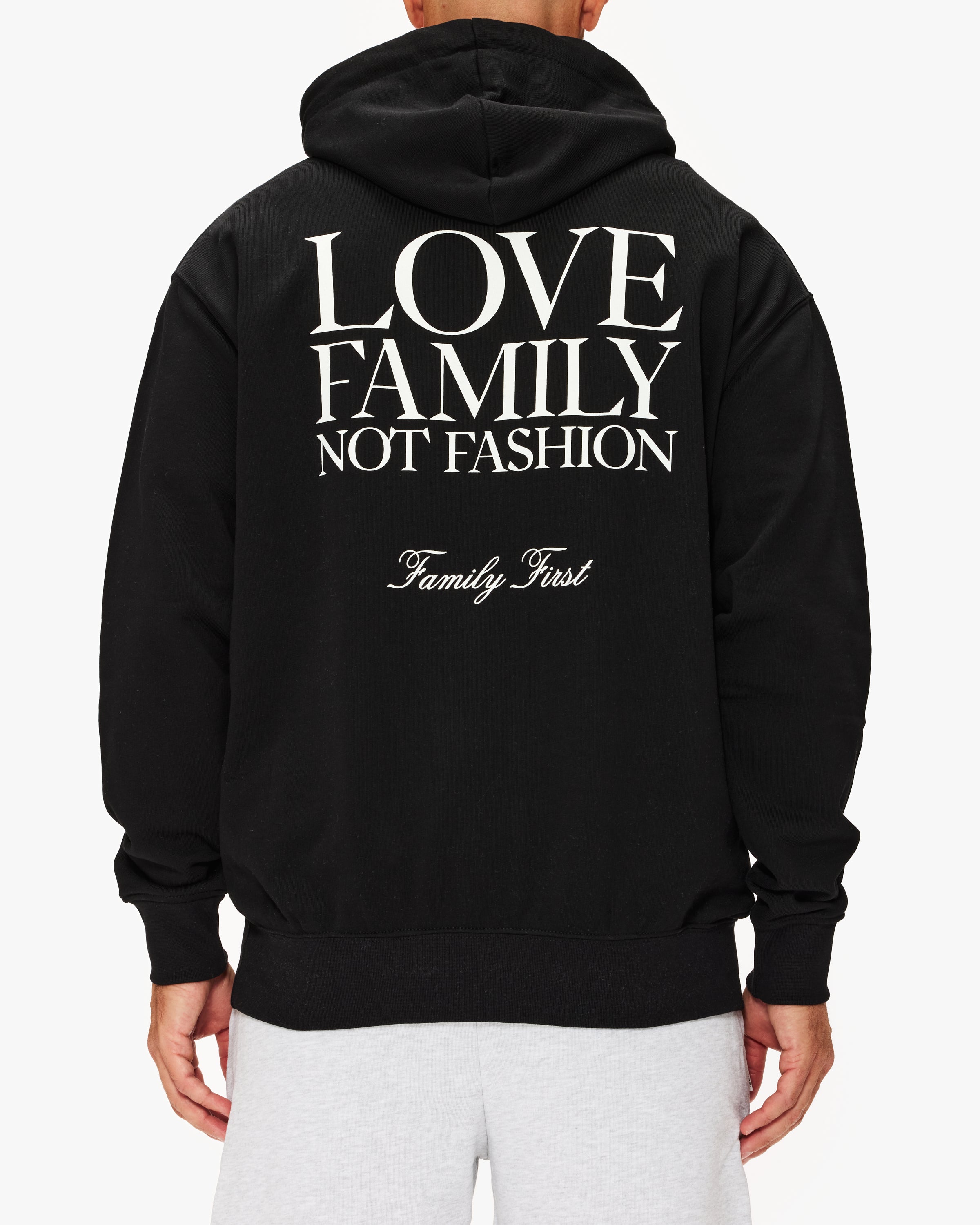 Family First Hoodie LFNF - Cozy Pullover Sweatshirt for Men & Women - Perfect for Casual Wear, Outfits & Family Gatherings