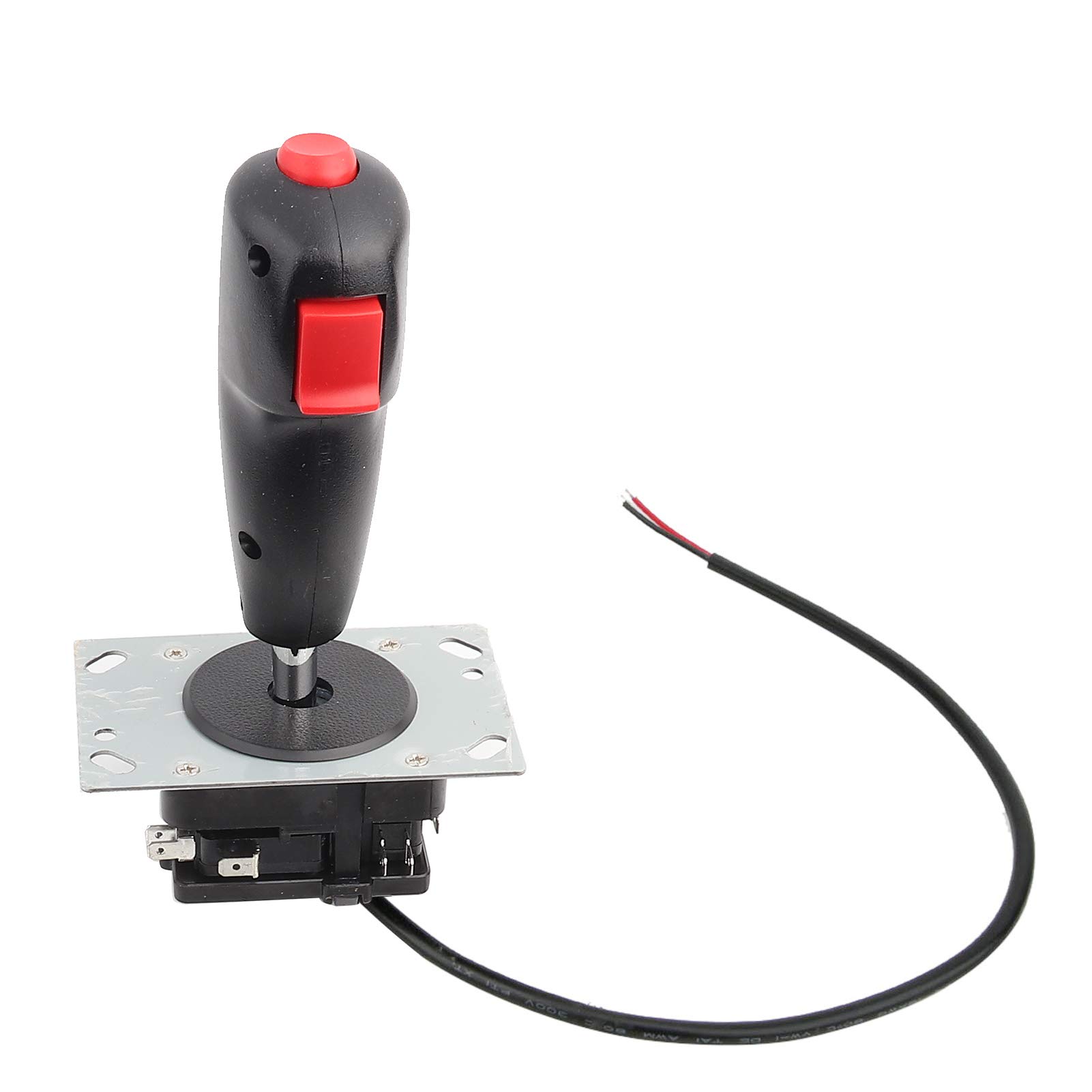 SALUTUYA Arcade Joystick with Top Fire Button - USB PC Fighting Game Controller for Street Fighter, Mortal Kombat - Perfect for Home Arcade Setup & Retro Gaming Enthusiasts