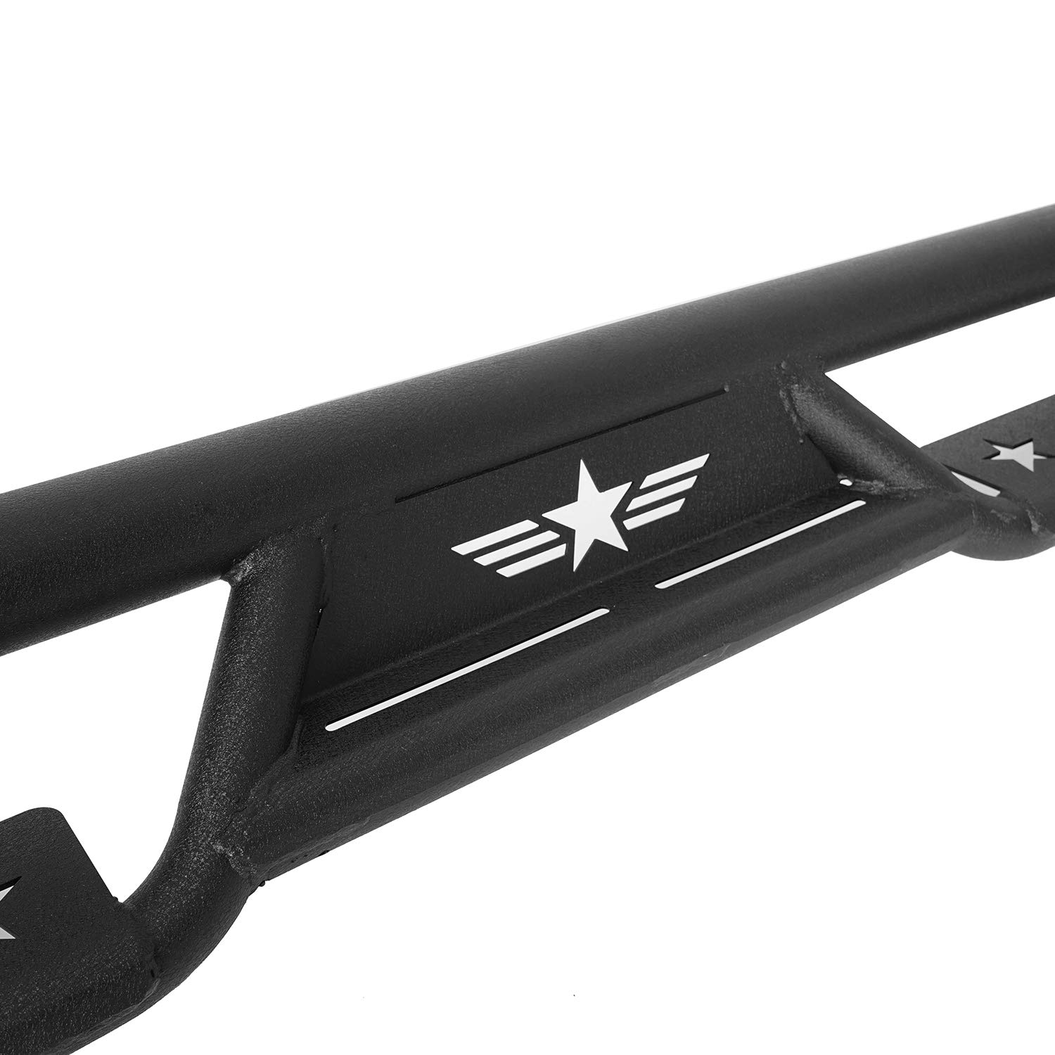 u-Box JLU Running Board Nerf Side Step Bars for Jeep Wrangler JL Unlimited 4-Door (2018-2025) - Heavy Duty Aluminum Alloy Off-Road Side Steps - Easy Installation & Enhanced Vehicle Access for Adventure & Daily Driving