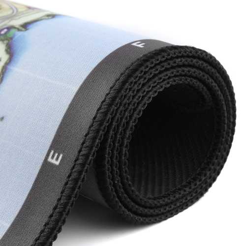 785x390mm Large Gaming Mouse Pad with Tactical Map Design for PUBG, Fortnite, CS:GO - Perfect for FPS, MOBA & Battle Royale Game Enthusiasts