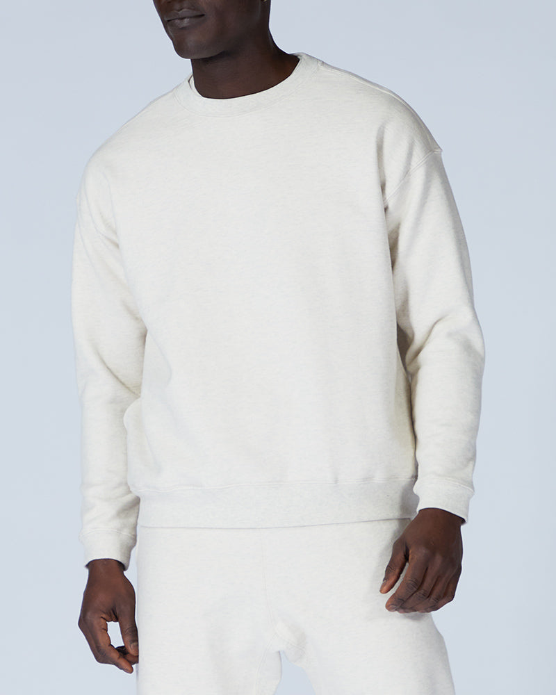 Eco-Friendly Recycled Cotton Sweater - Soft Crewneck Pullover for Men & Women | Perfect for Casual Wear, Yoga & Outdoor Activities