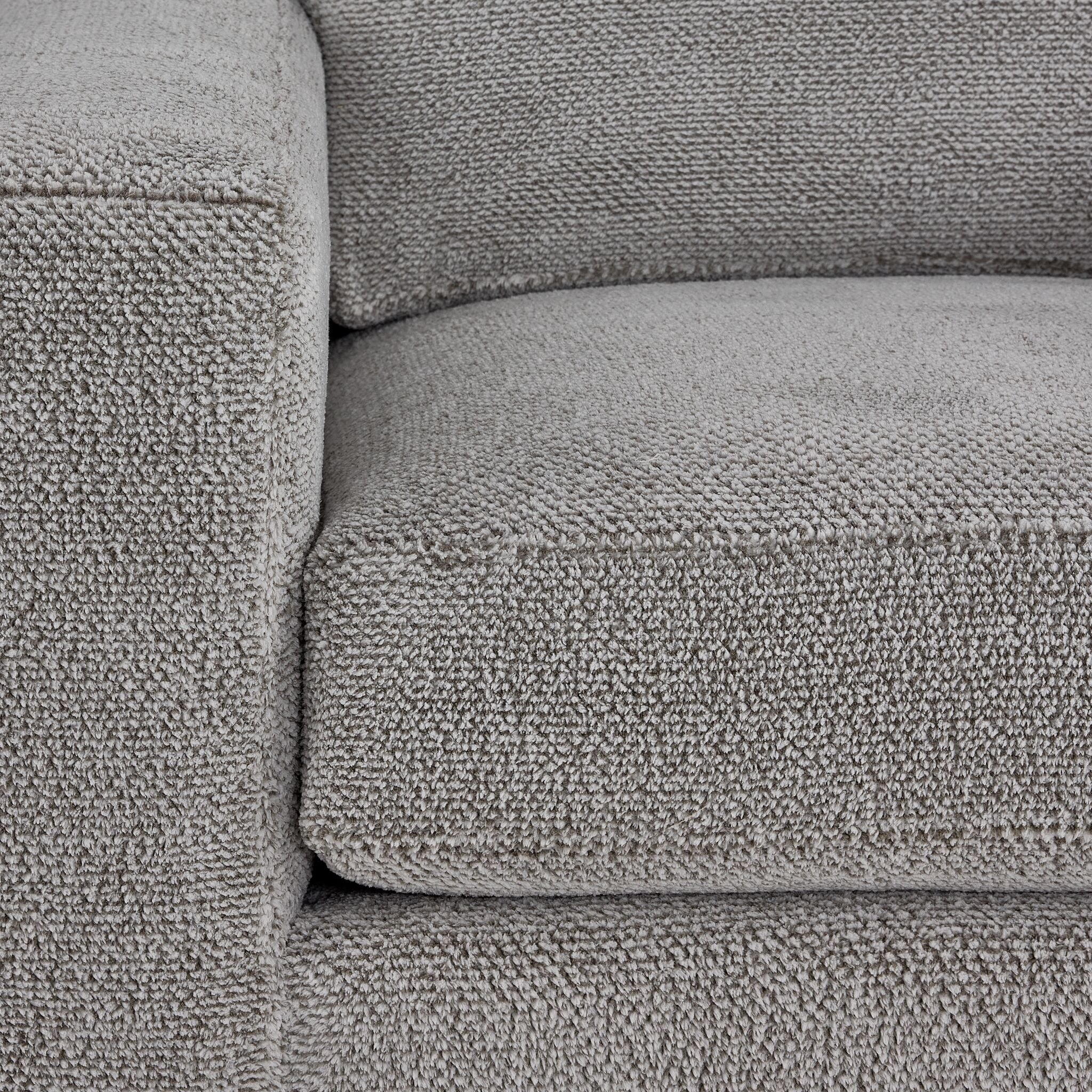 Celeste Loveseat in Snoopy Grey - Modern Small Sofa for Living Room, Bedroom, or Office - Perfect for Cozy Spaces and Small Apartments